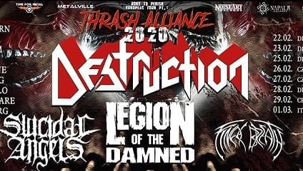 Destruction European Tour