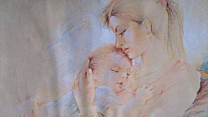 Mother And Child Painting By Vekkas M