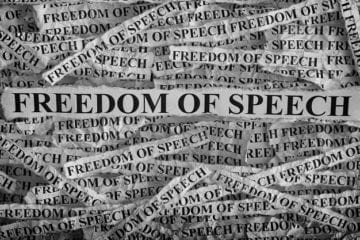 Selective freedom of speech…